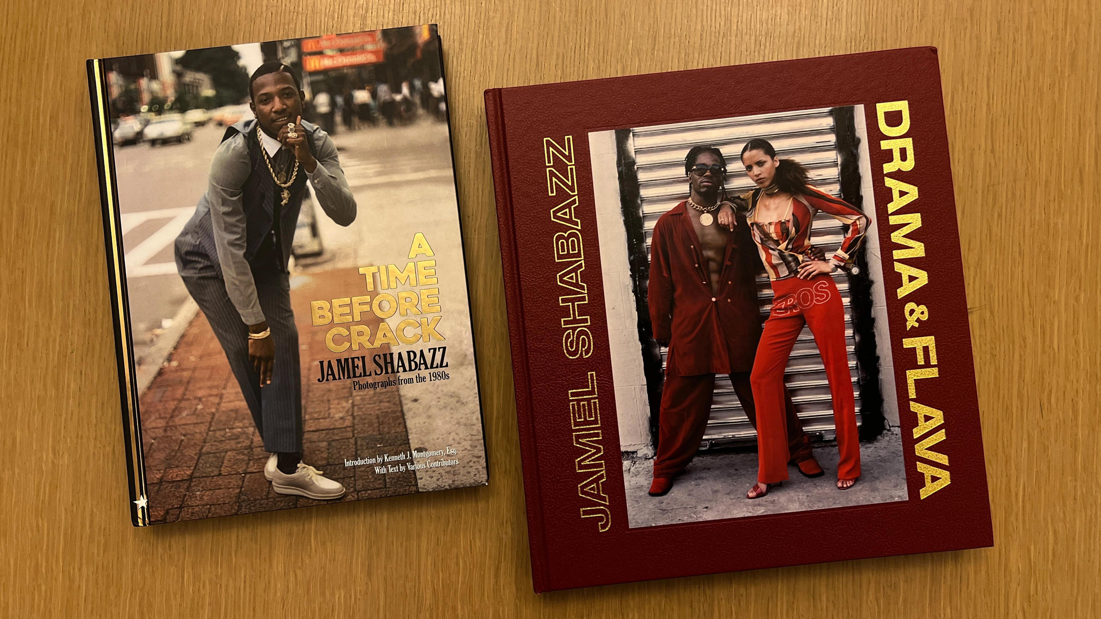 Two covers of Jamel Shabazz books